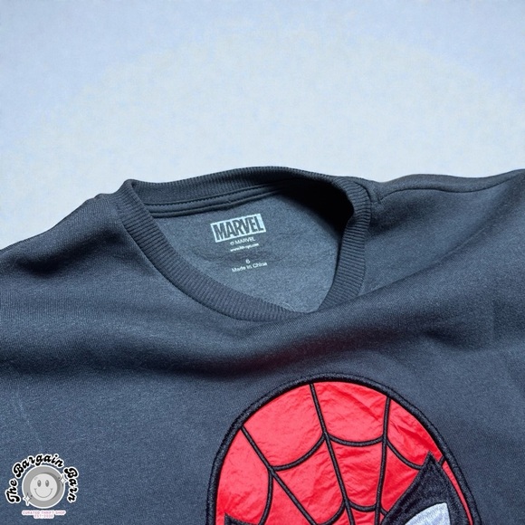 Marvel Spider Man Boys 2PC Grey Sweatshirt Jogger Sweatpants Set NWT (Size 6) - Picture 3 of 6